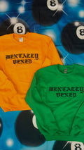 MENTALLY VEXED - GOLD CREWNECK SWEATSHIRT