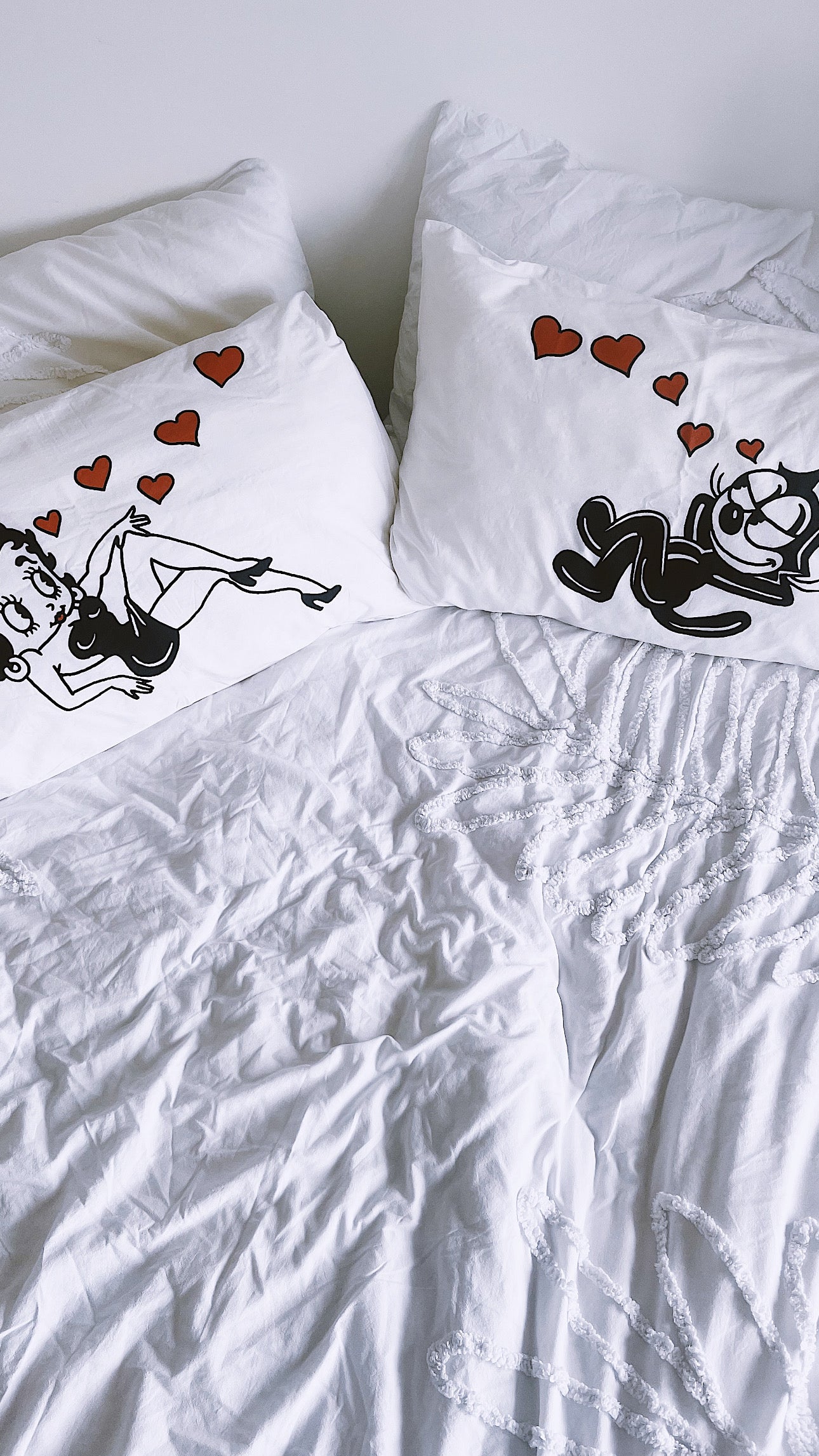 LOVERS PILLOW CASE SET