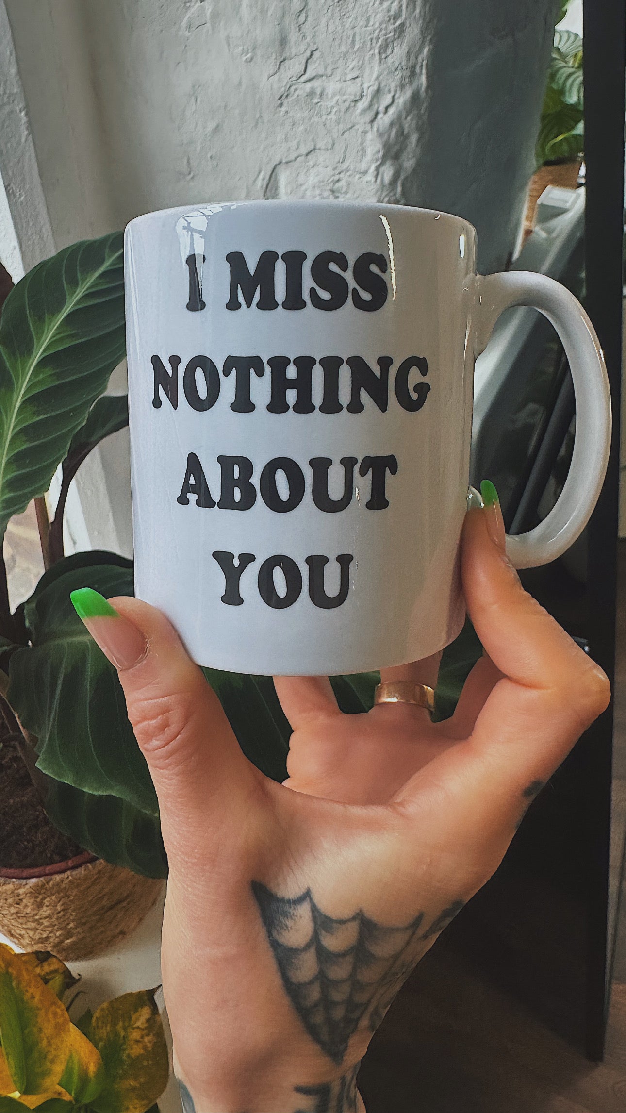 I DONT MISS YOU MUG