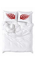THE RED ROOM - TRIBAL FLAME PILLOW SETS