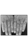 LOVE + HATE - ART PRINT