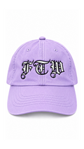 FTW - PURPLE EMBROIDERED CAP