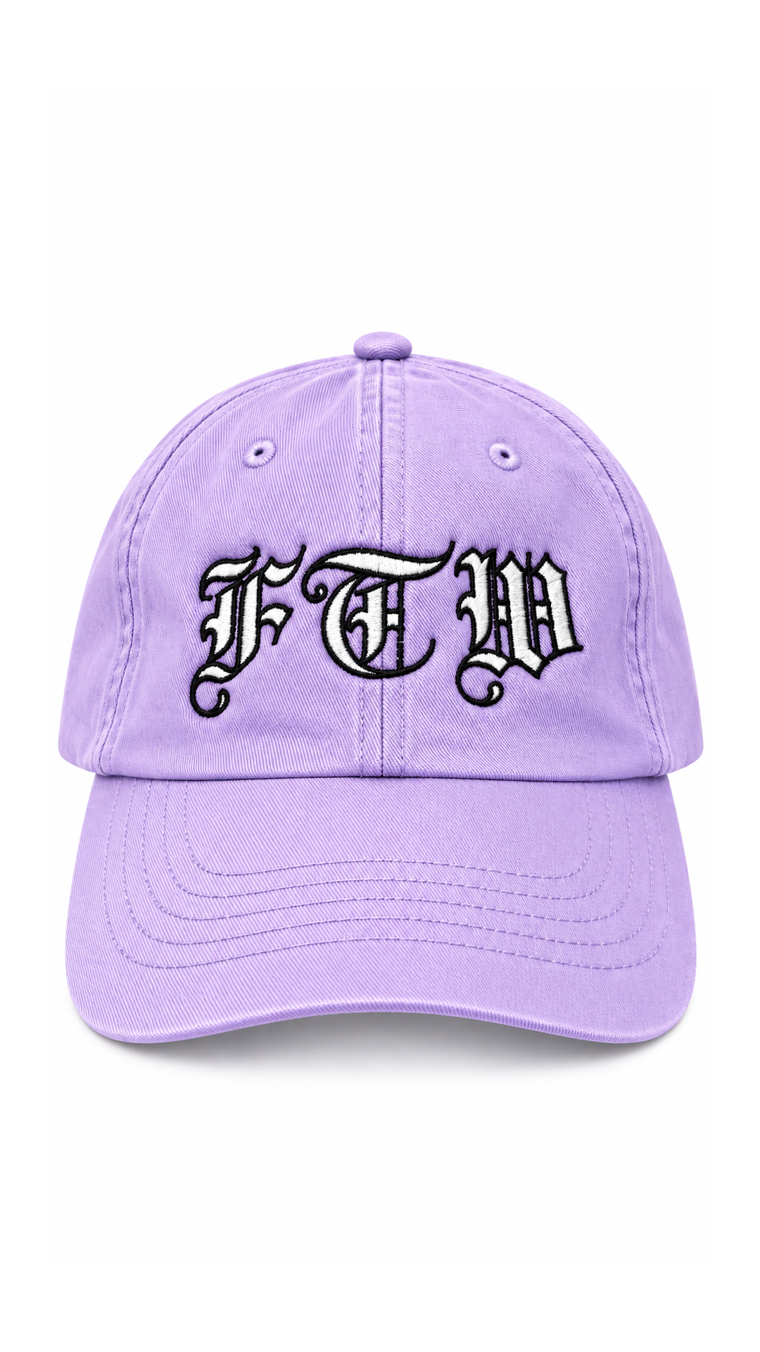 FTW - PURPLE EMBROIDERED CAP