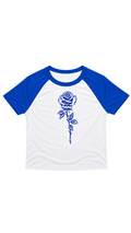 BLUE ROSE - BABY RAGLAN