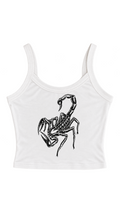 BLACK SCORPION - SPAGHETTI STRAP TANK