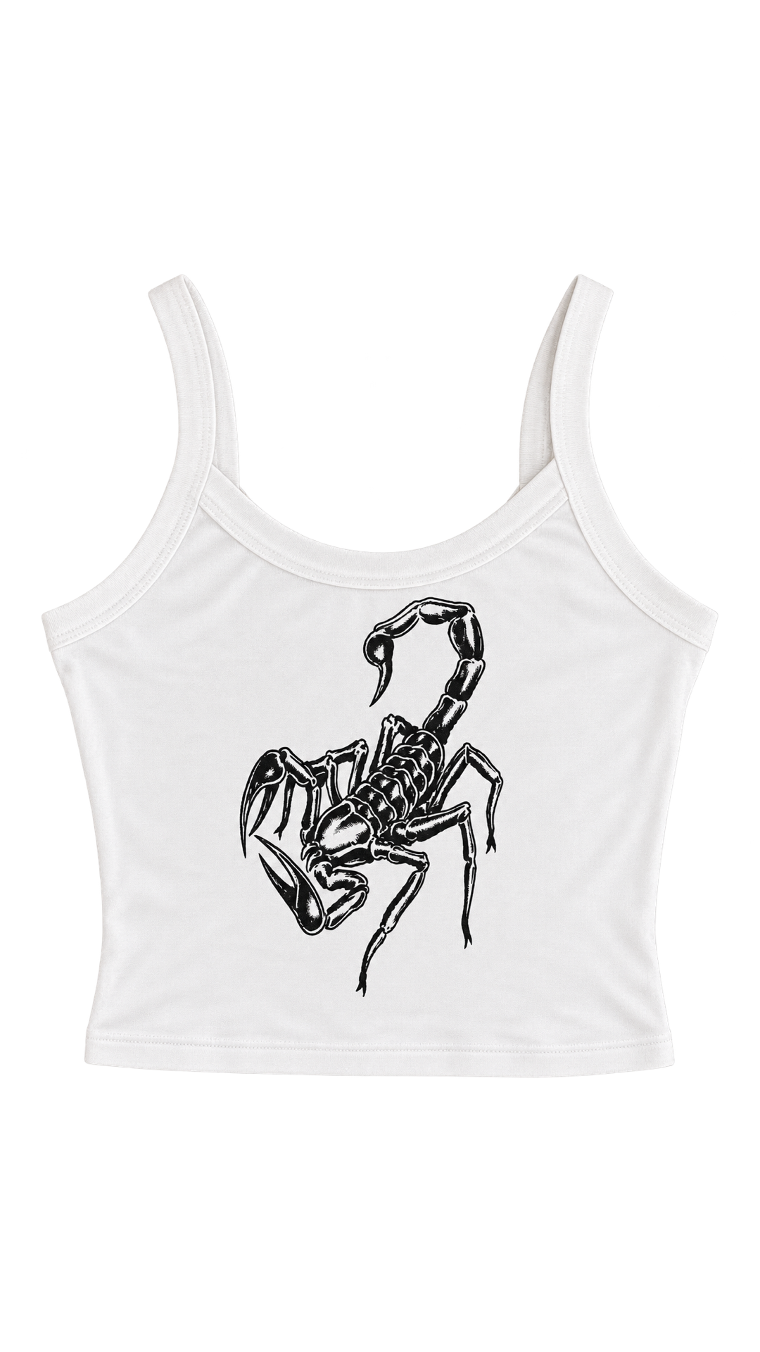 BLACK SCORPION - SPAGHETTI STRAP TANK